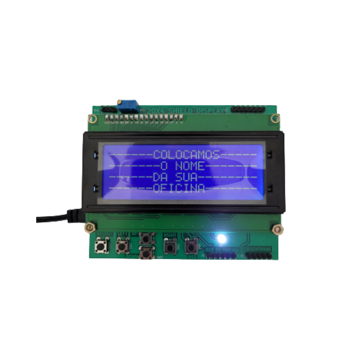 Injetor de Sinais Rotação e Fase Arduino 30 Sinais 